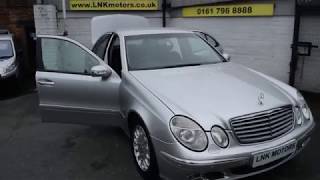 2003 53 MERCEDES-BENZ E CLASS 2.7 E270 CDI ELEGANCE 4d AUTO 177 BHP