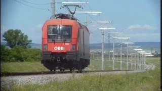 Taurus (1116 257) with special train and Highspeed tests in Bulgaria