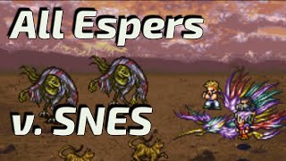 All Espers from Final Fantasy VI (SNES version)