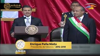 DATO 12: 📺 Transmitimos la toma de protesta de Enrique Peña Nieto como Presidente de México