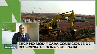 SHCP no modificará condiciones de recompra de bonos del NAIM