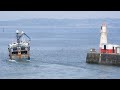 newlyn harbour cornwall uk