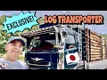 AMAZING LOG TRANSPORTER AND FORKLIFT OPERATOR IN JAPAN 🇯🇵