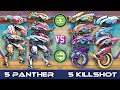 5 Panther vs 5 Killshot - CPC, DeathMatch Gamemode - Mech Arena