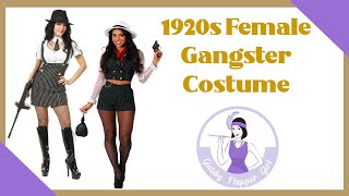 1920s Female Gangster Costumes \u0026 Outfits Ideal for Parties \u0026 Halloween