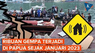 Ribuan Gempa Guncang Papua Sejak Januari hingga Februari 2023