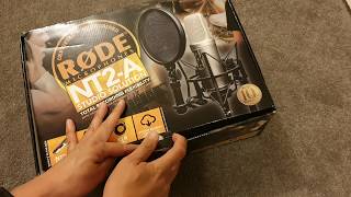 Unboxing RØDE Microphones - NT2-A