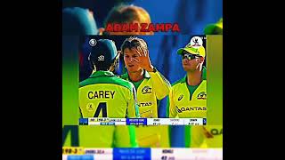 Adam Zampa: 🏏 The Spin Wizard of Australia 🌟 #shorts