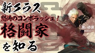 【黒い砂漠Mobile】怒涛のコンボラッシュ！新クラス「格闘家」を知ろう！