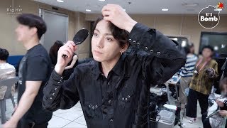 [BANGTAN BOMB] JK's self hair styling - BTS (방탄소년단)