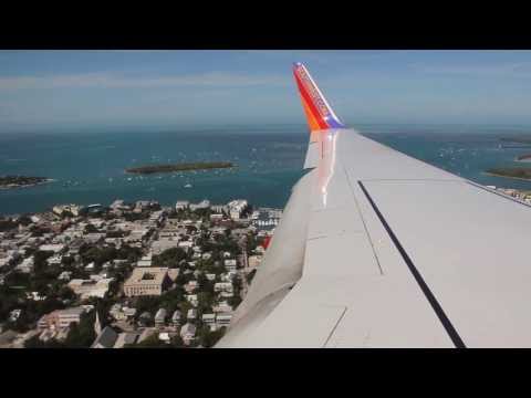Southwest Airlines Boeing 737-700 Key West Landing (TPA-EYW) (11/2013) Southwest Airlines Boeing 737-700 Key West Landing (TPA-EYW) (11/2013)