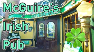 McGuire's Irish Pub in Pensacola, Florida Food Review | Travel Vlog #35