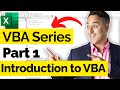 An Introduction to VBA for Excel