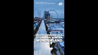A complilation of the snow and wintry mix that blanketed parts of the South