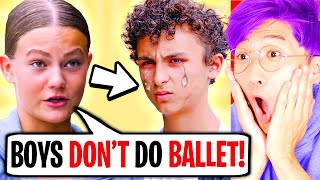 Kids Make Fun Of BOY BALLERINA, They Instantly Regret It! (LANKYBOX REACTS TO DHAR MANN!)