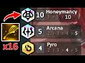 *World's Only* 10 Honeymancy + 5 Arcana + 4 Pyro + 16 Spatula Buff !??