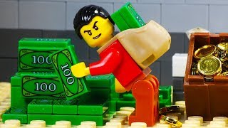 Lego Bank Robbery - Tunnel
