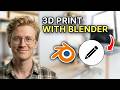 How to 3D Print with Blender - Beginners Guide 2026