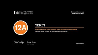 Tenet - BBFC Black Card