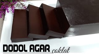 RESEP DODOL AGAR COKLAT. Cara membuat puding dodol coklat. Mudah dn legit banget!!