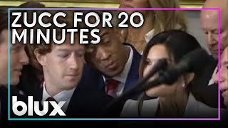 Mark Zuckerberg Caught Staring at Jeff Bezos’ Girlfriend for 20 Minutes Straight | #blux