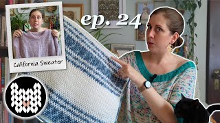 5 FOs, test knitting, & sewing! - Knitting Podcast - The Copycat Stitch - Ep. 24