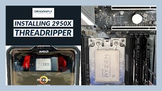 Installing AMD 2950X Threadripper CPU