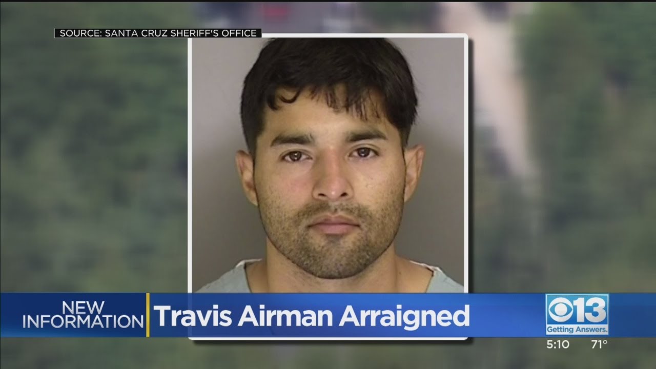 Travis Airman Accused Of Killing California Cop Arraigned - YouTube