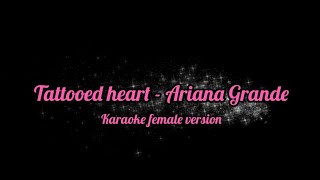 Tattooed heart - Ariana Grande (Karaoke lower key)