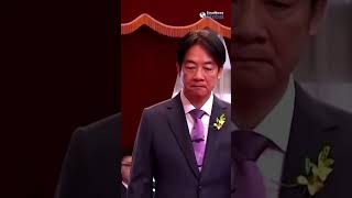 #Taiwan: President Lai Ching-te takes office | #shorts #president #taipei #china