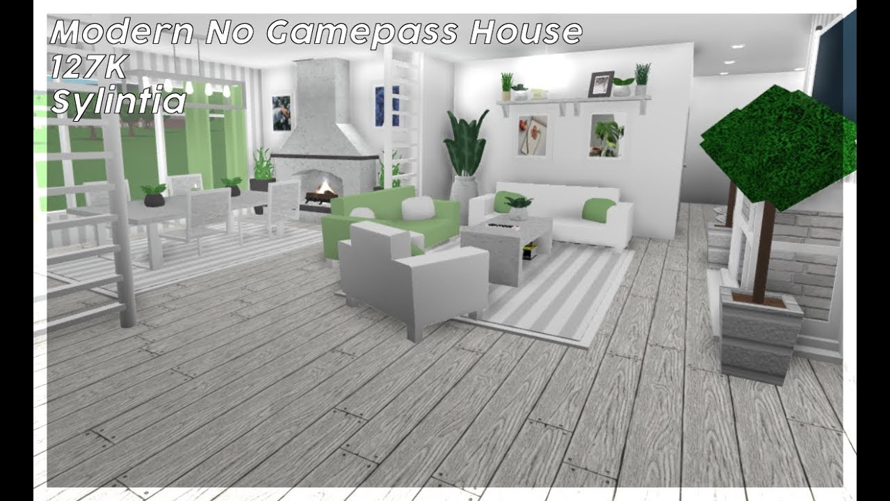 Modern No Gamepass House 127k Bloxburg Speedbuild Youtube Modern No Gamepass House 127k Bloxburg Speedbuild Youtube