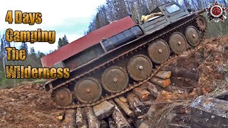 4-Day Hardcore Tank Camping On The Russian Taiga #tank #survival #camping