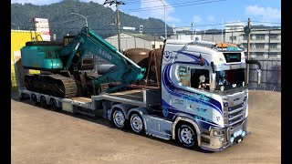 【ETS2】日本マップProject Japanでトレーラーのバック駐車をメインに近距離配送 ＃26｜Scania S 2016 V8 770HP