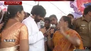 Pawan Interaction With Farmers in Yerrabalem Village