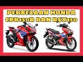 PERBEZAAN HONDA CBR150R DAN RSX150