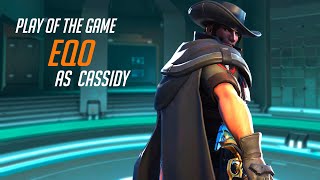 EQO PRO DPS CASSIDY - POTG! [ OVERWATCH 2 SEASON 4 TOP 500 ]