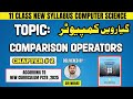 comparison operators in python programming | first year computer science