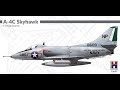 Douglas A-4C SKYHAWK HOBBY 2000 1/72 Scale Model Kit Video Review