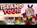 Puteri Po Island Tour in Skyblock! Blockman Go