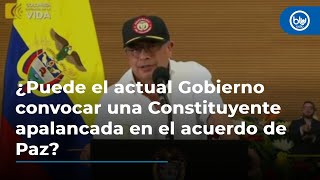 "No se pueden utilizar los acuerdos de las Farc para tramitar una Constituyente": Pedro Viveros
