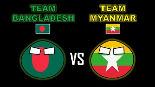 Countries that Support Bangladesh 🇧🇩 VS Myanmar 🇲🇲