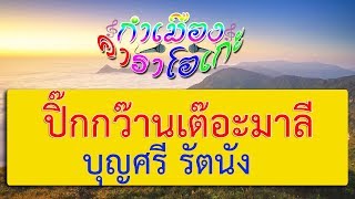 ปิ๊กกว๊านเต๊อะมาลี - บุญศรี รัตนัง | กำเมือง คาราโอเกะ