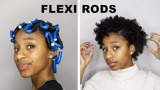 4c Short Natural Hair Flexi Rod Take Down Fail Mary Elizabeth