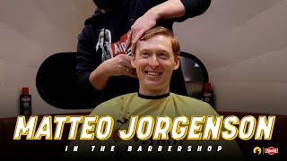 Battle with Jonas VINGEGAARD and two big GOALS | Matteo Jorgenson in the Barbershop 💈