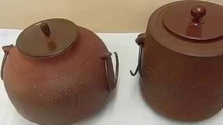 骨董　茶釜　釜師作品　釜　茶道具　アンティーク　38年の実績