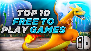 Top 10 BEST FREE Games Nintendo Switch 2023 (UPDATED)