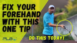 Fix Your Forehand Instantly with This One Tip I JM Tennis - Pro Tennis Lessons