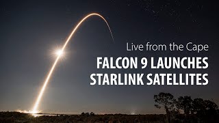 Watch live as SpaceX launches a Falcon 9 rocket with 54 Starlink satellites