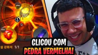 🚨 ELE CLICOU COLAR REFORJADO COM PEDRA VERMELHA 🚨 | CORTES MIR4