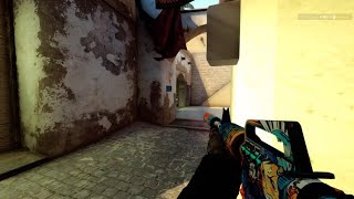 [CSGO Highlight] M4A1 4K on Mirage